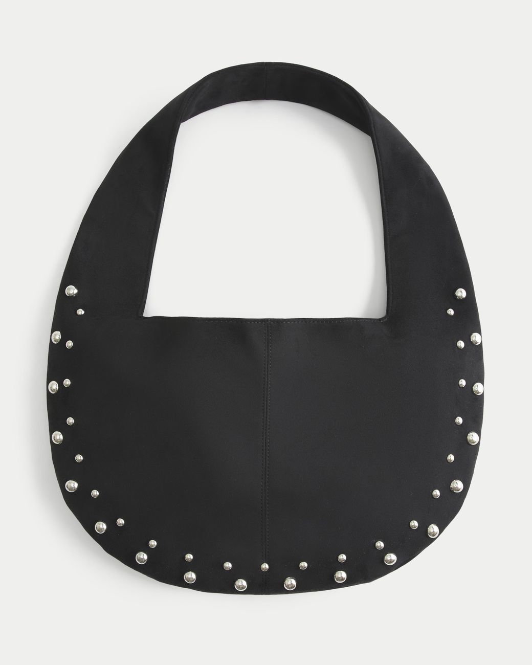 Hollister Black Boho Studded Purse