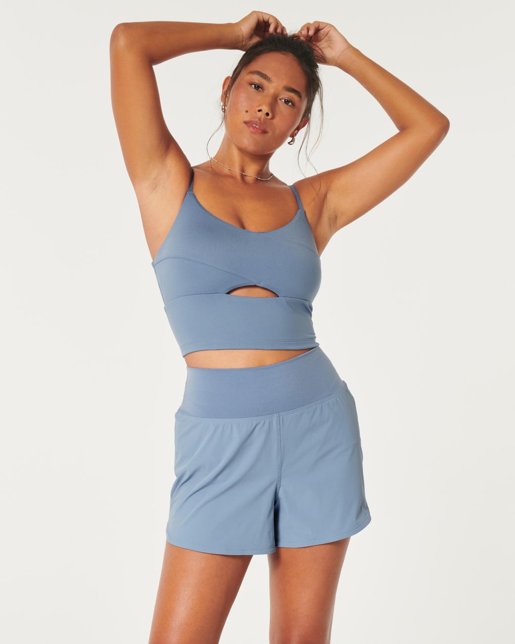 Hollister Gilly Hicks Active Running Shorts in Blue Lyst UK