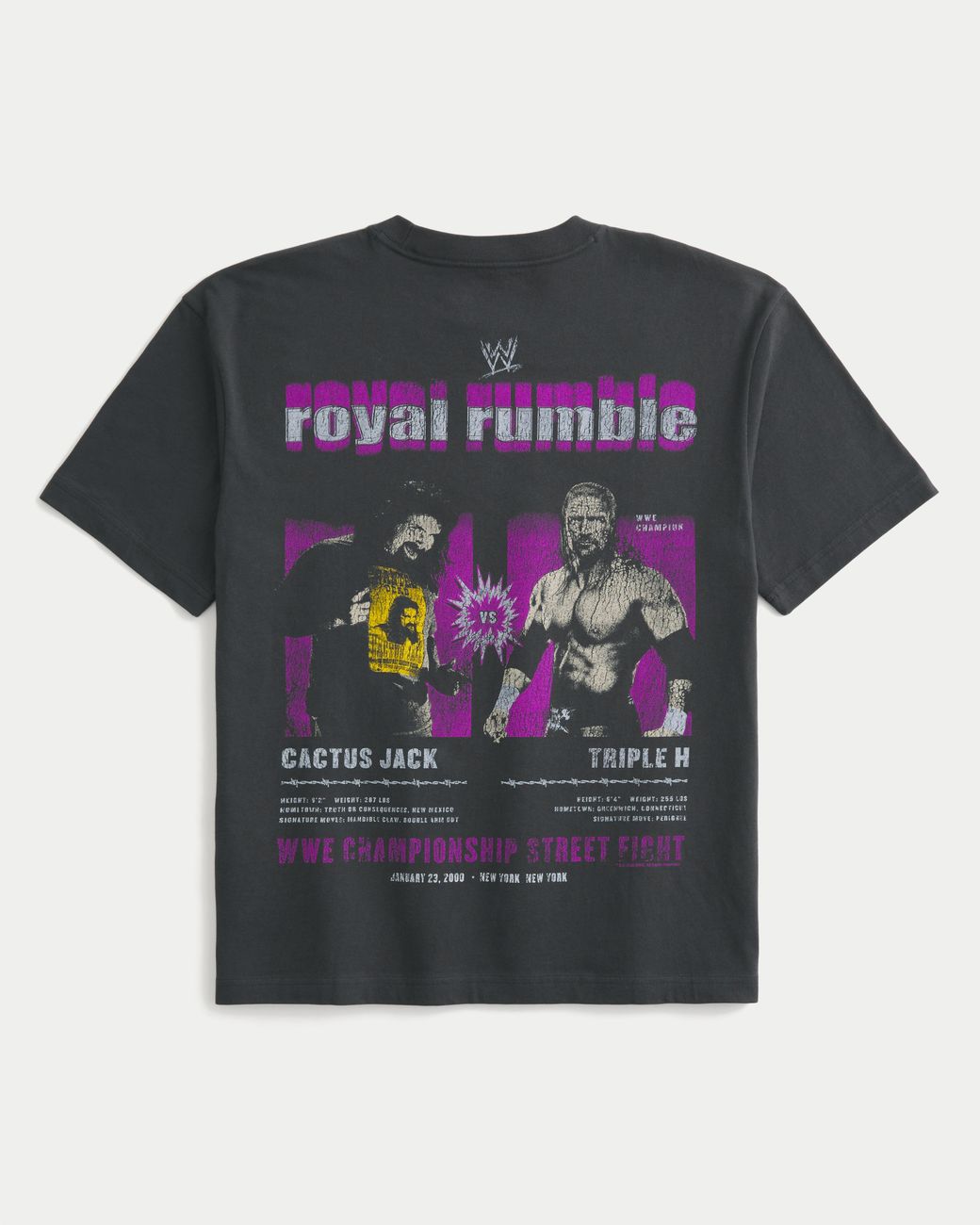 Paledusk RUMBLE Tシャツ XL Hollister Boxy Wwe Royal Rumble Graphic Tee in Black for Men | Lyst UK