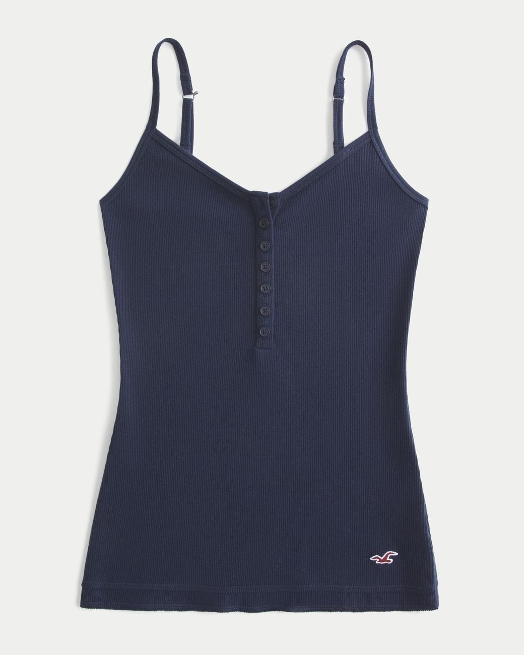 Hollister Blue Henley Cami