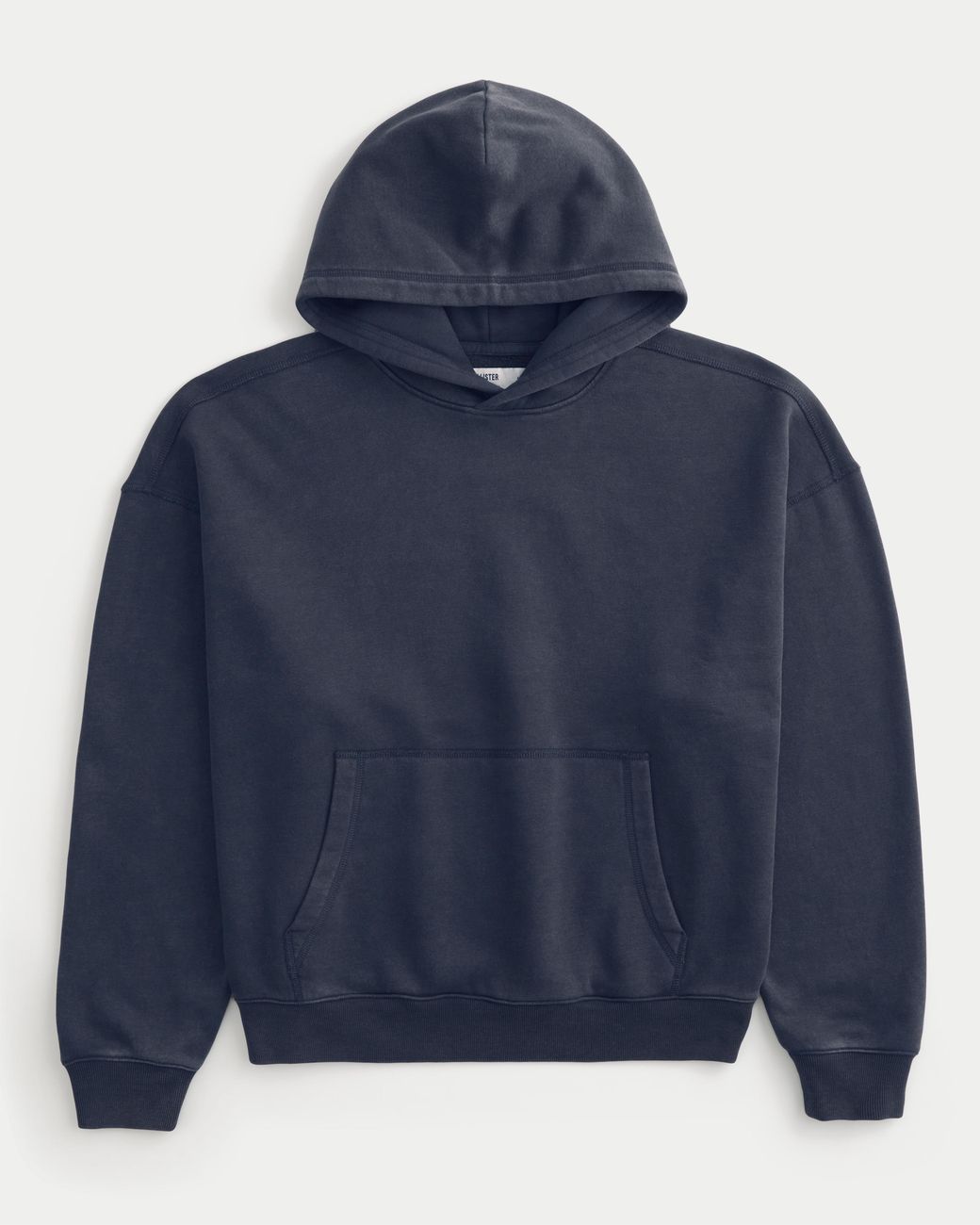 Hollister Blue Baggy Cinch Hoodie for men