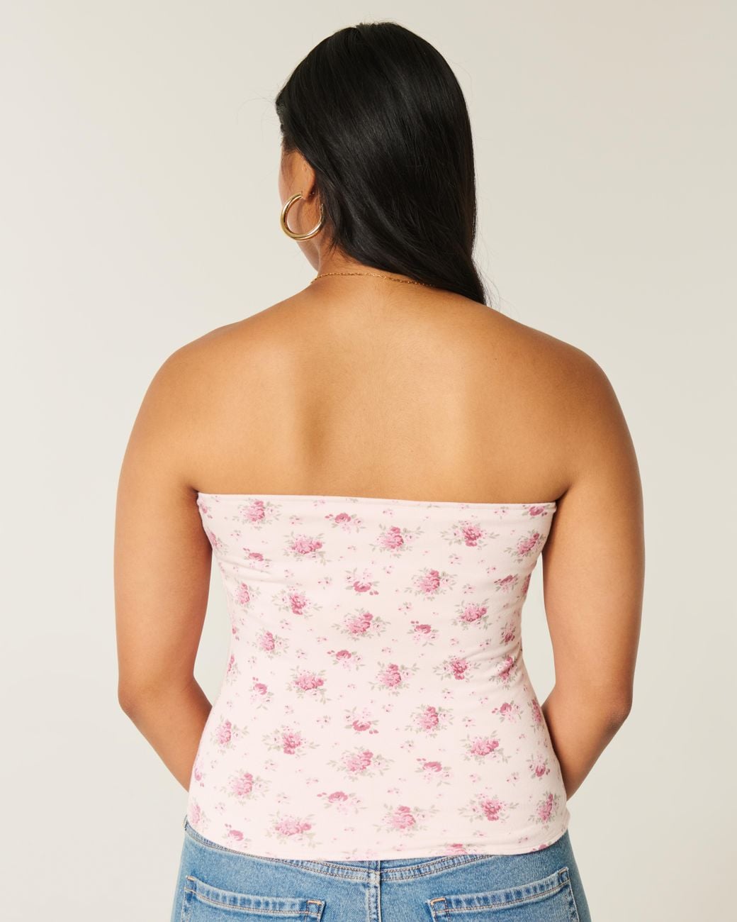 Hollister Pink Taylor Reversible Tube Top