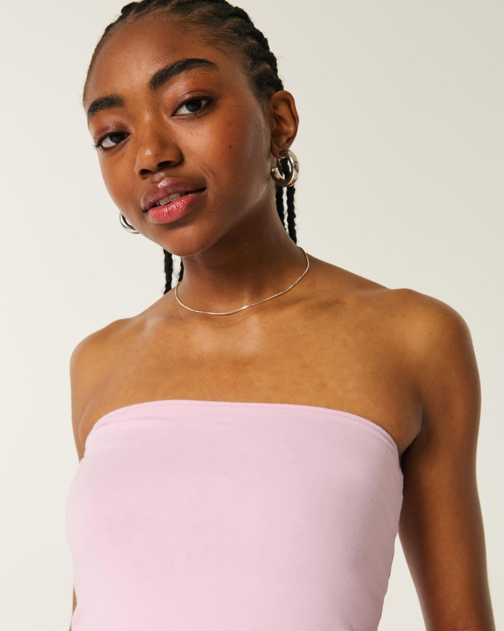 Hollister Gray Taylor Reversible Tube Top