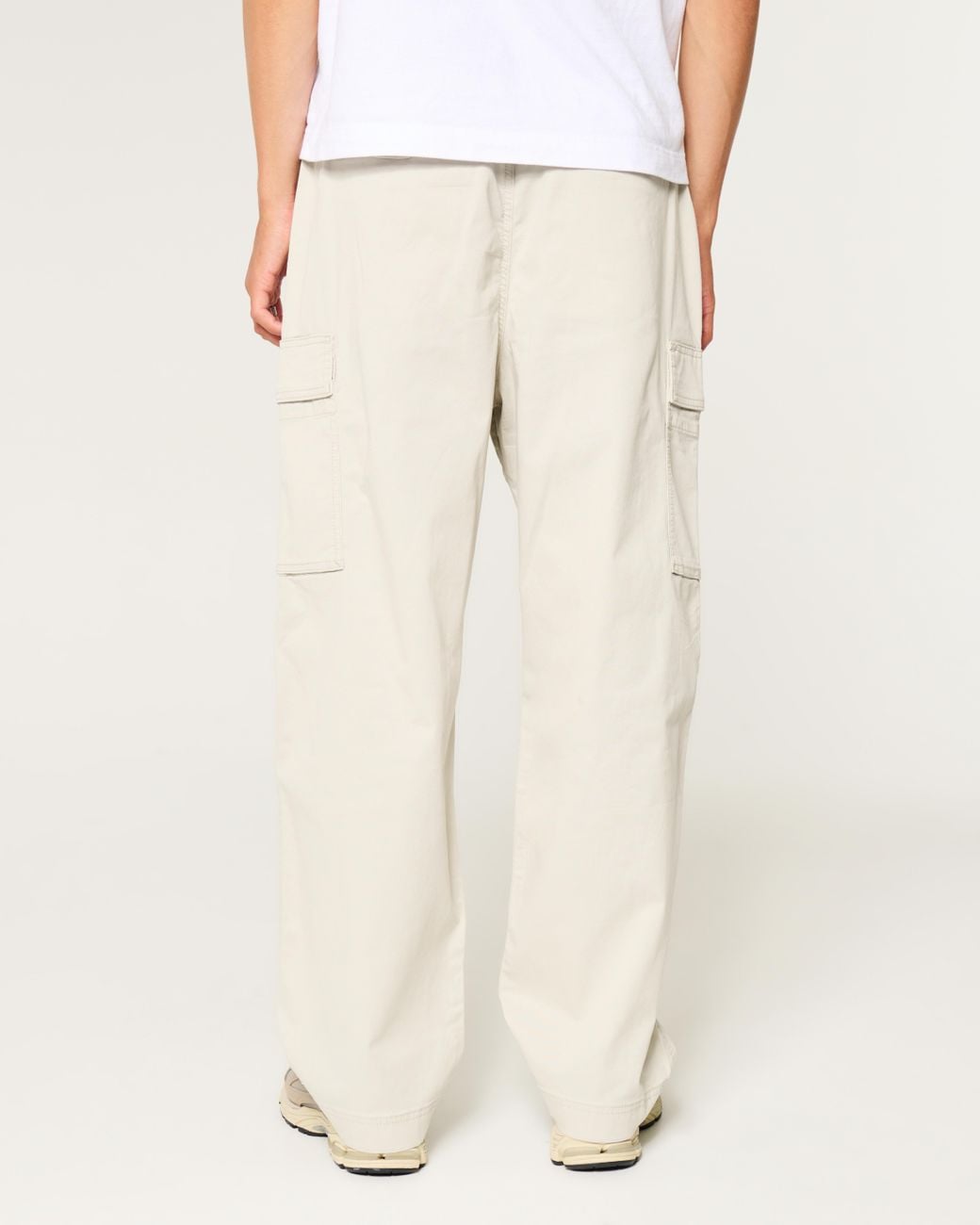 Hollister Natural Baggy Cargo Pull-on Pants for men