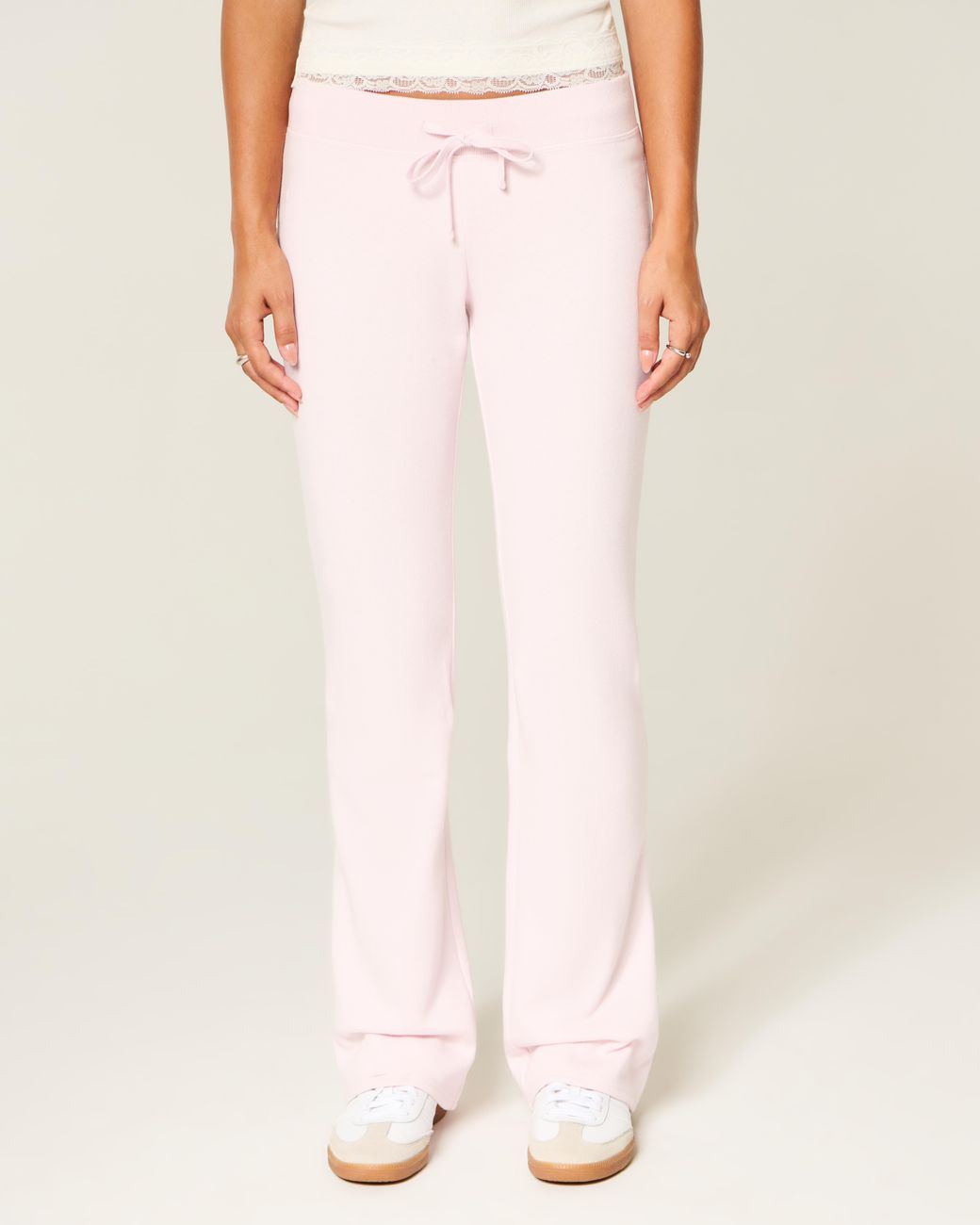 Hollister Pink Hollister Feel Good Boot Sweatpants