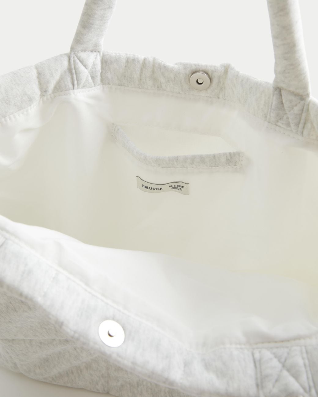 Hollister White Sleepover Bag