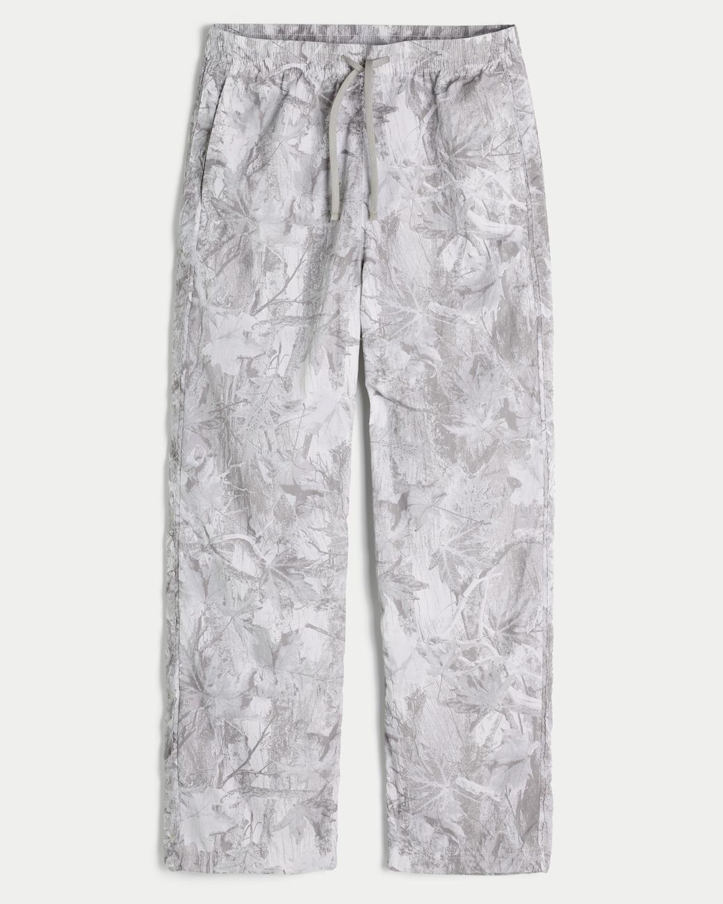 Hollister Gray Camo Baggy Track Pants for men