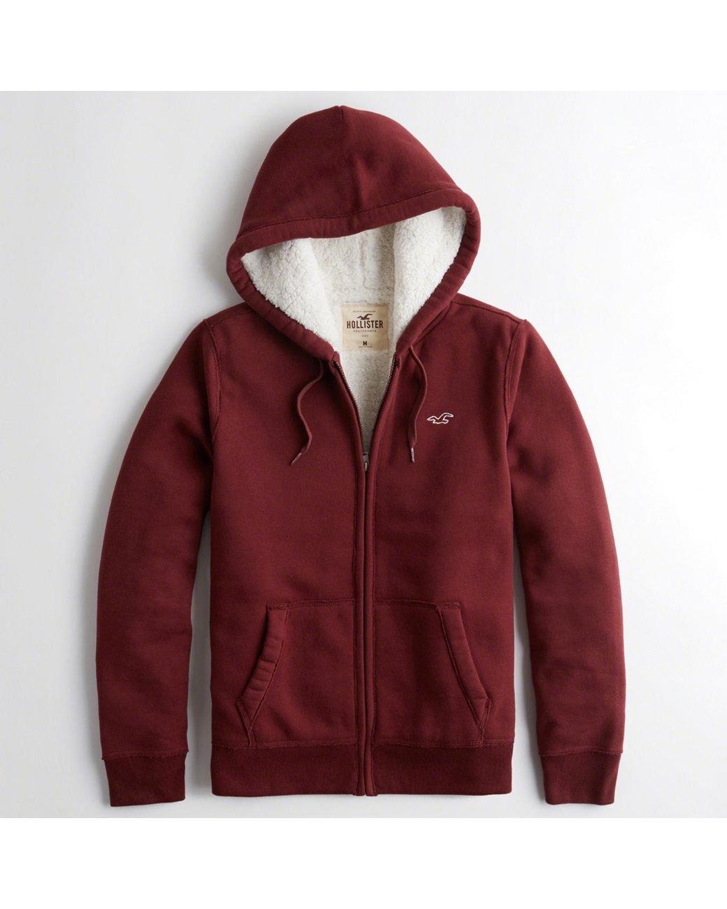 Hollister sherpa lined hoodie new arrivals