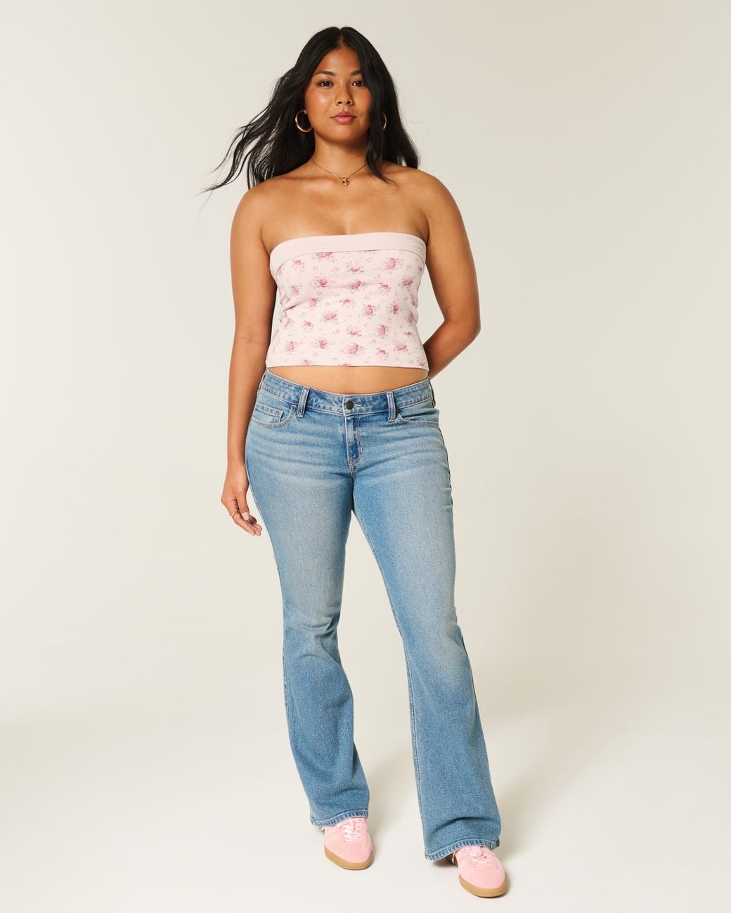 Hollister Pink Taylor Reversible Tube Top