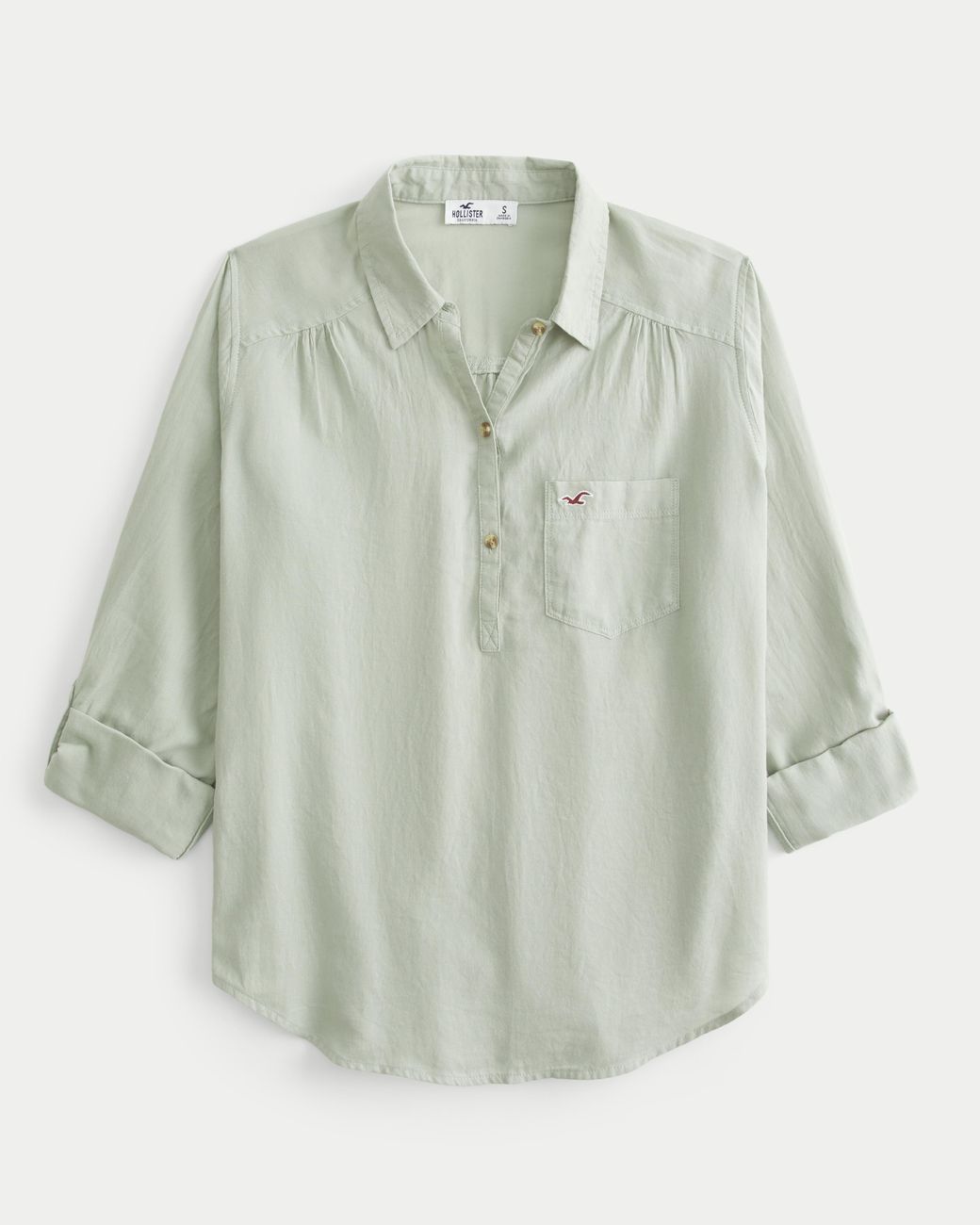 Hollister popover shirt shop
