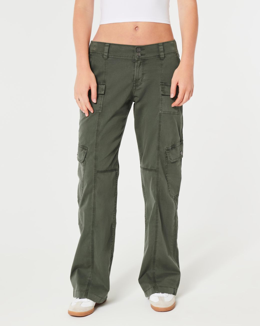 hollister army pants