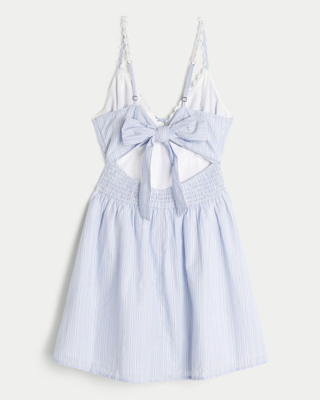 Hollister White Daisy Trim Mini Dress