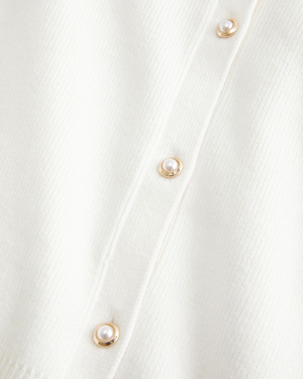 Hollister White Fy Cloud Crew Cardigan