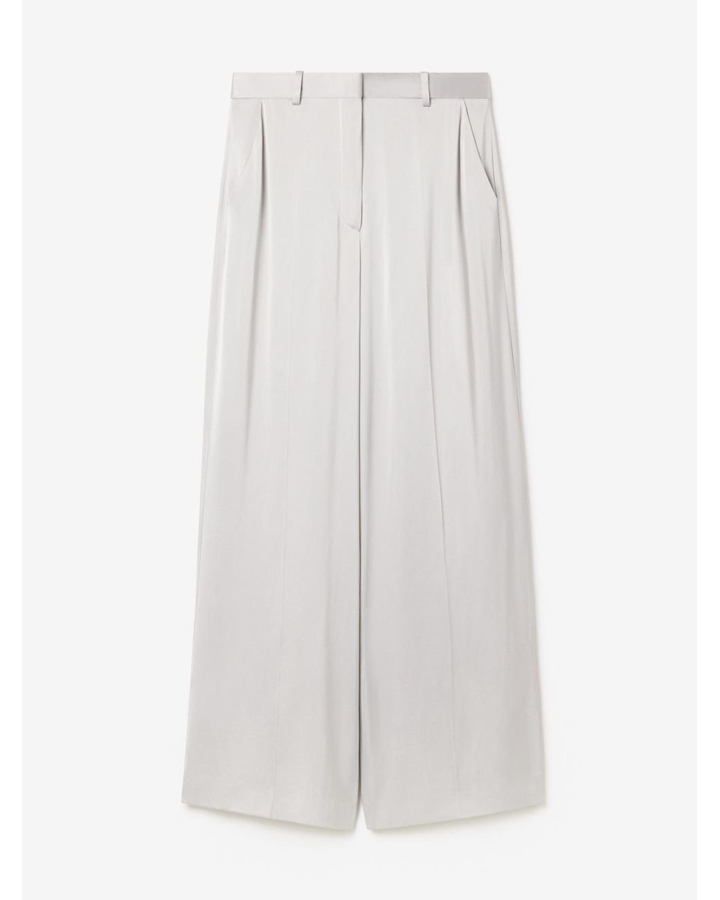 House of Dagmar White Wide Leg Trousers