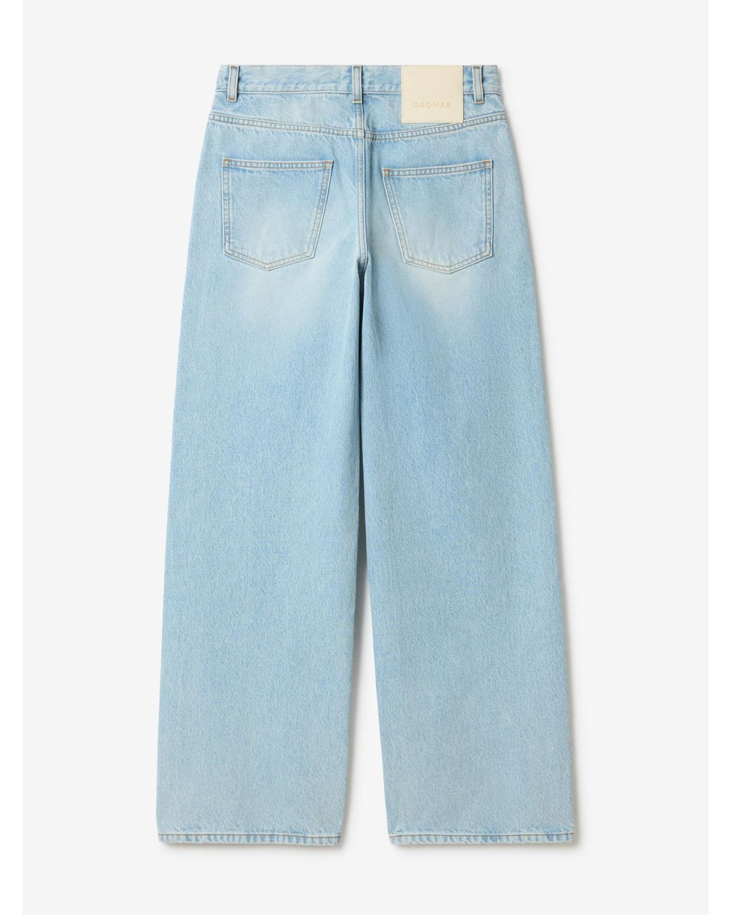 House of Dagmar Blue Baggy Fit Denim