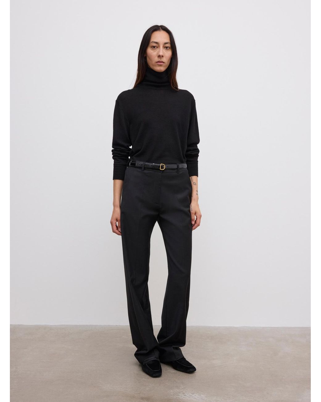 House of Dagmar White Classic Suit Trouser