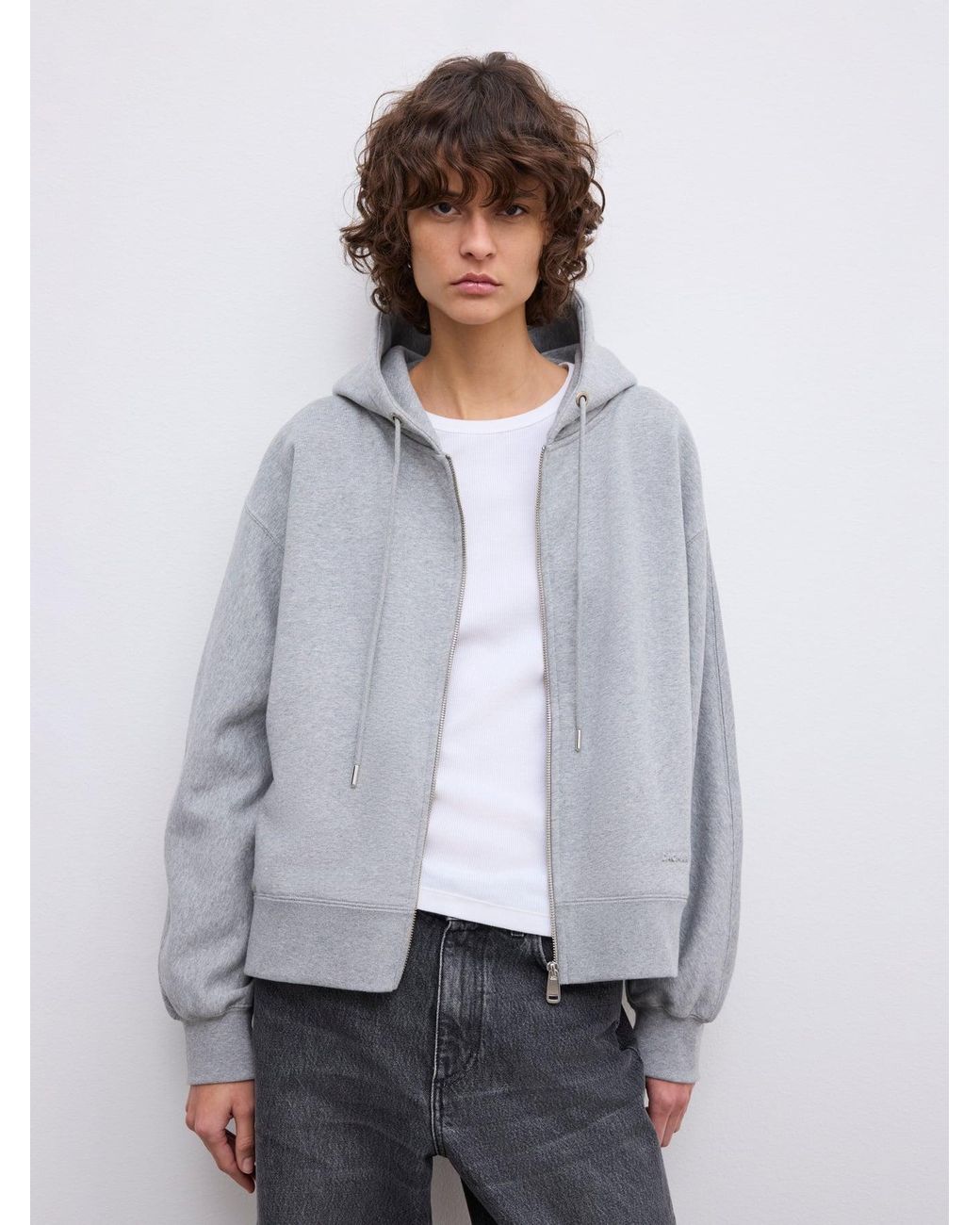 House of Dagmar White Oversized Hoodie