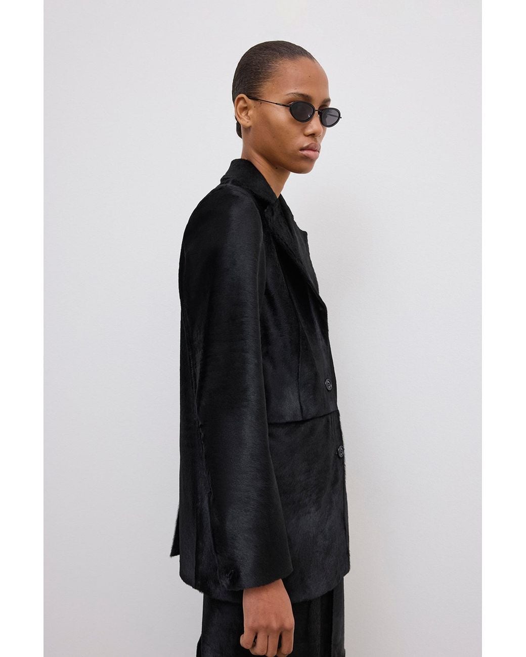 Pony Leather Blazer from House of Dagmar