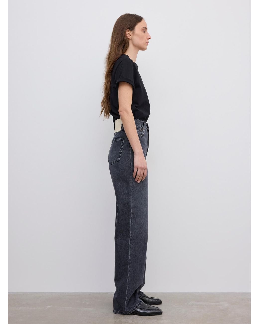 House of Dagmar Blue Wide Leg Denim