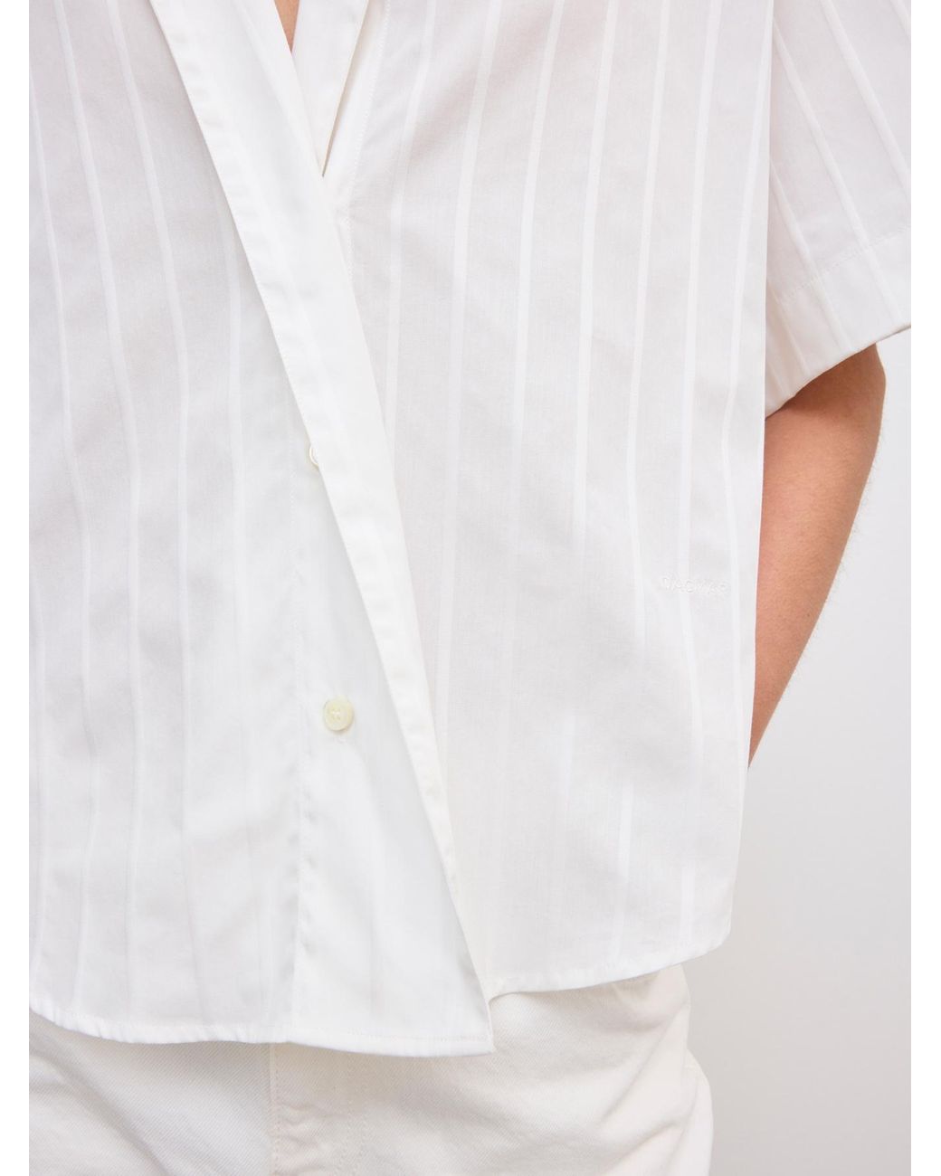House of Dagmar White Shortsleeve Shirt