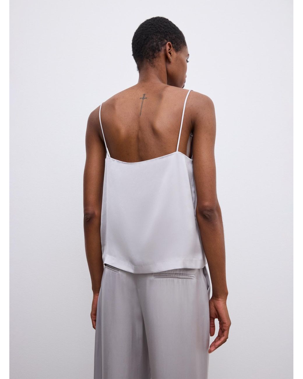 House of Dagmar White Camisole Top