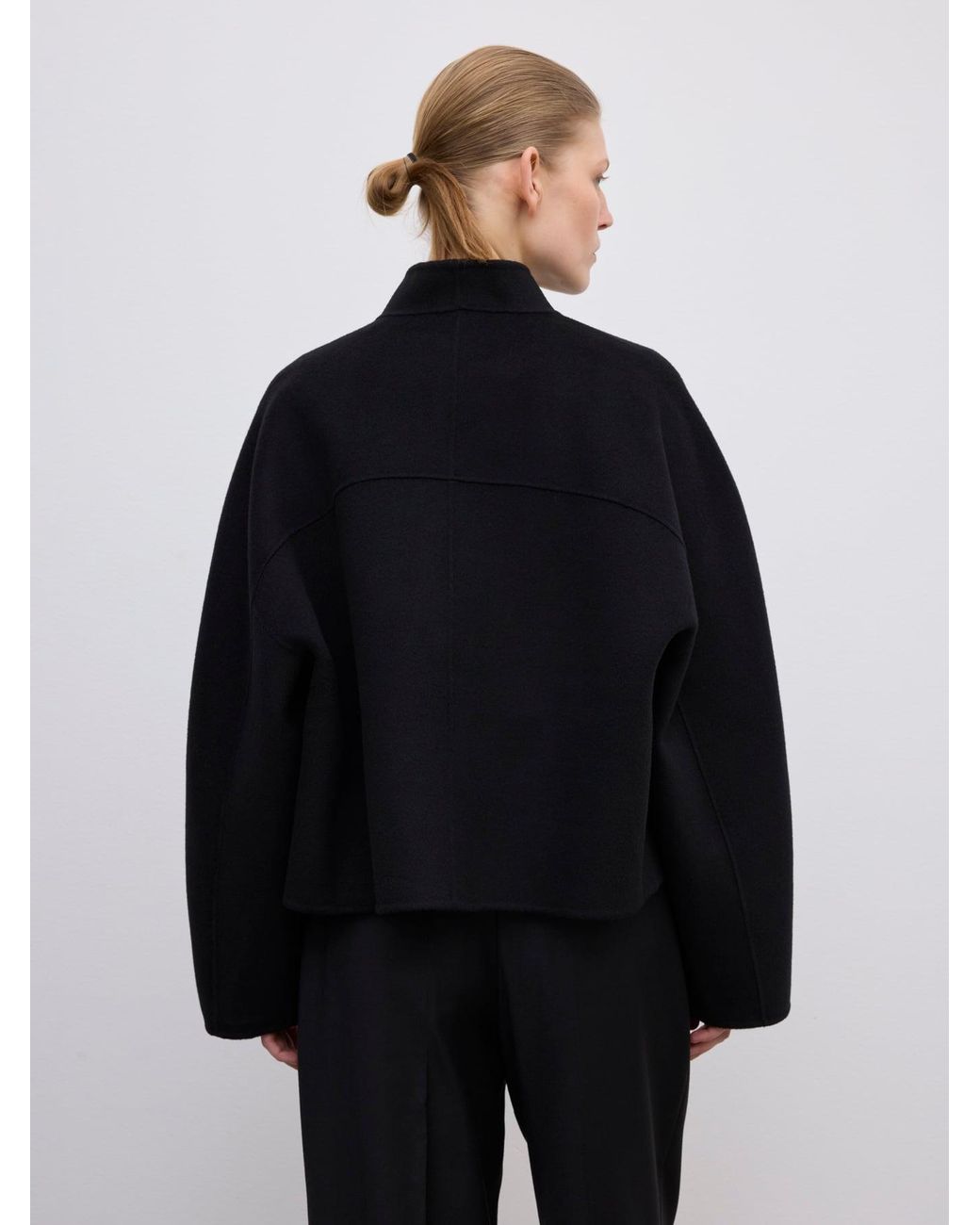 House of Dagmar Black Short Doublé Jacket