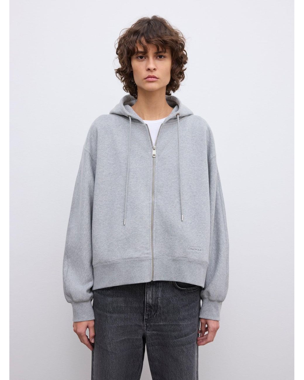 House of Dagmar White Oversized Hoodie