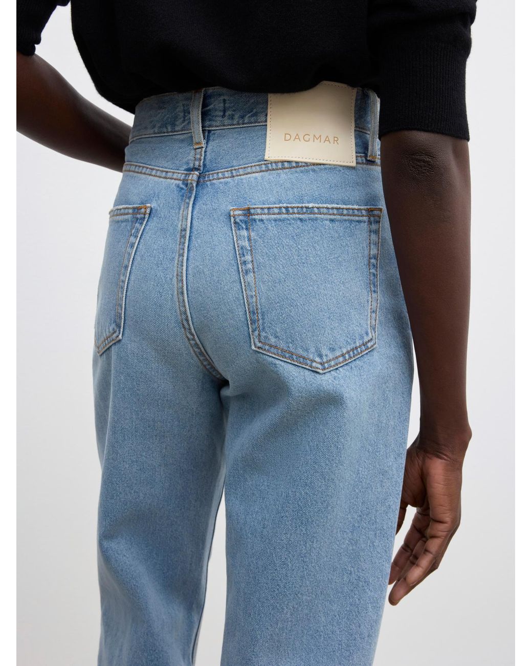 House of Dagmar Blue Wide Leg Denim