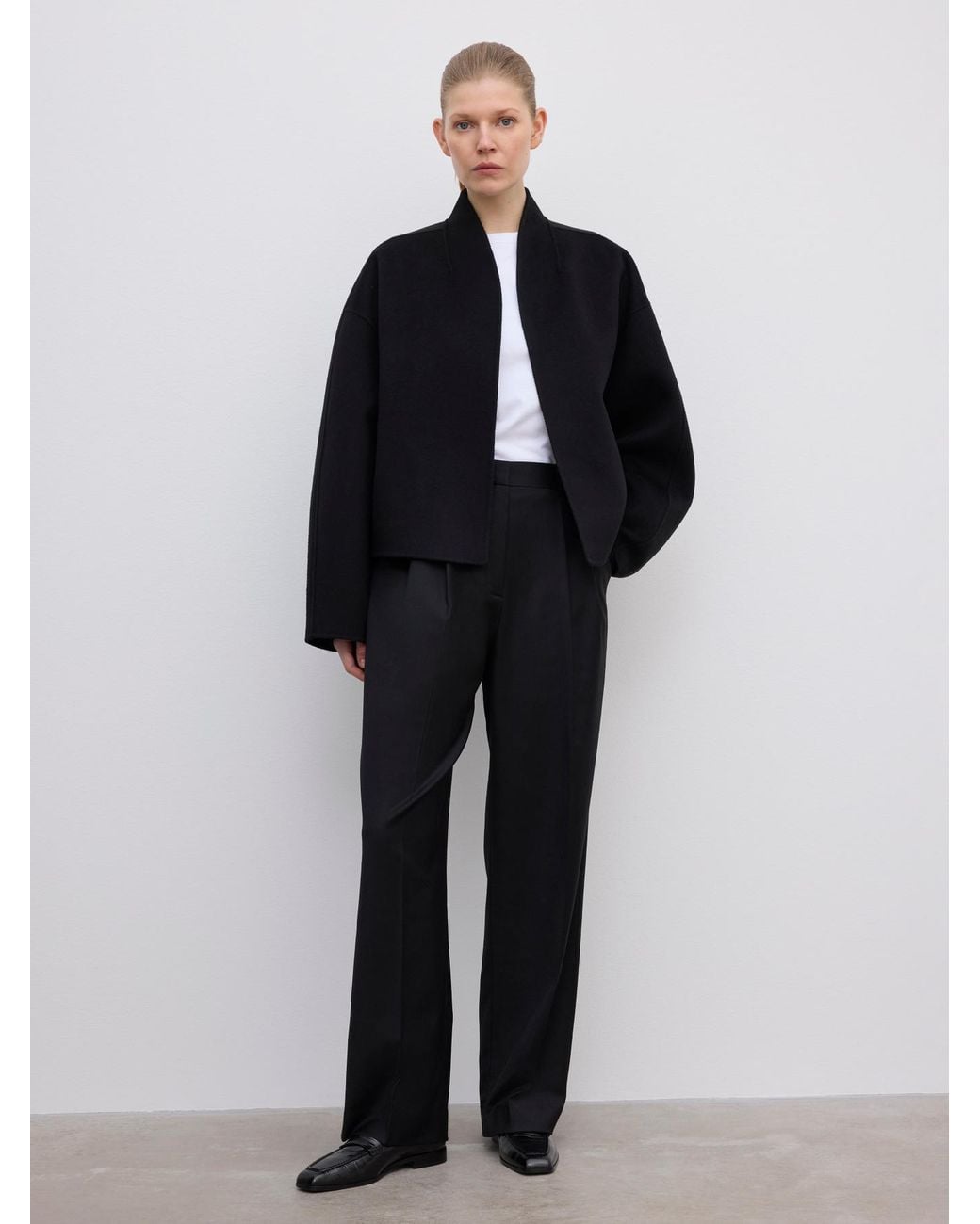 House of Dagmar Black Short Doublé Jacket