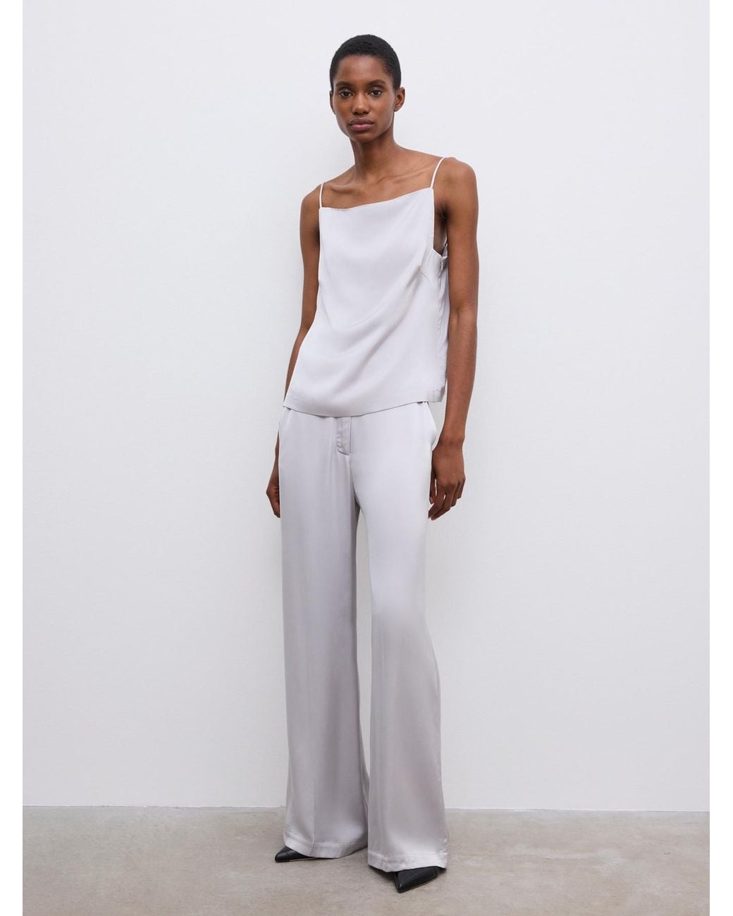 House of Dagmar White Camisole Top
