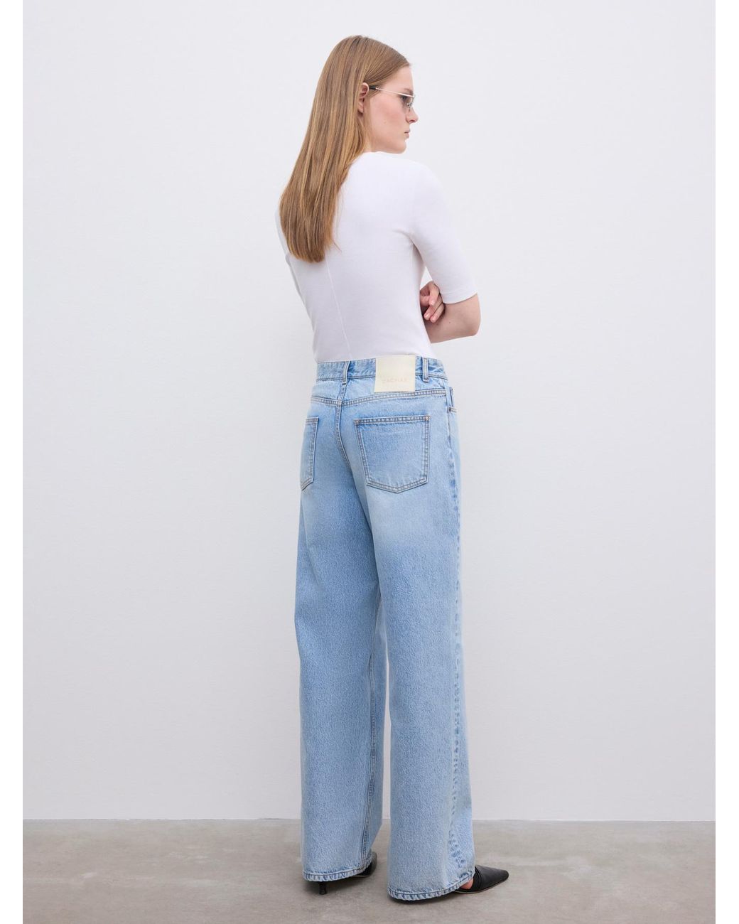 House of Dagmar Blue Baggy Fit Denim