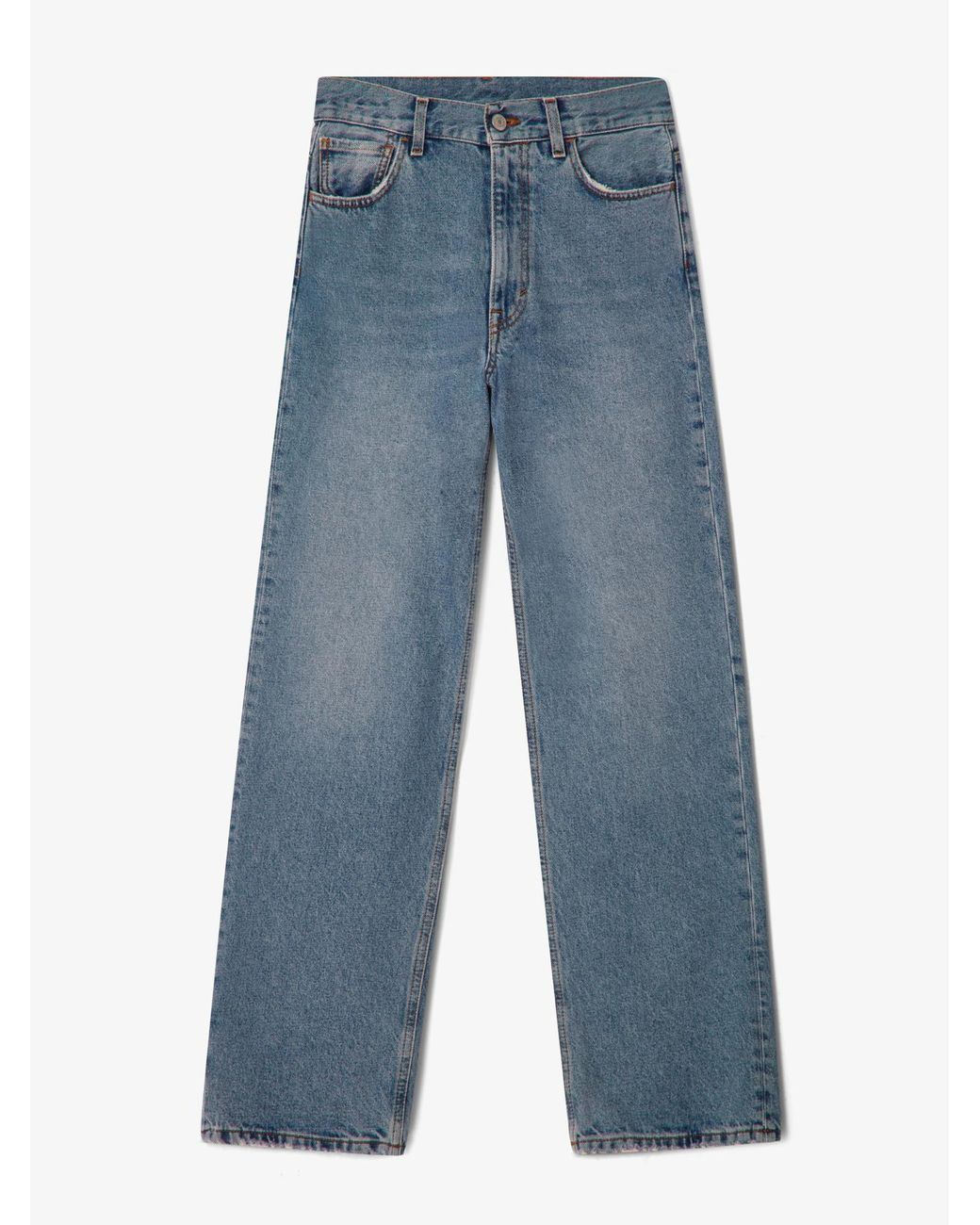 House of Dagmar Blue Wide Leg Denim