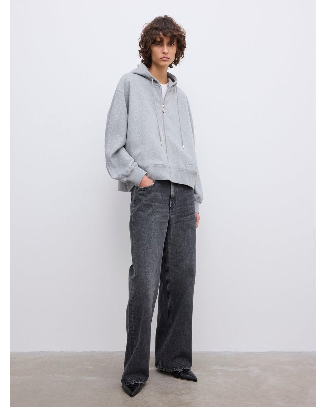 House of Dagmar White Oversized Hoodie