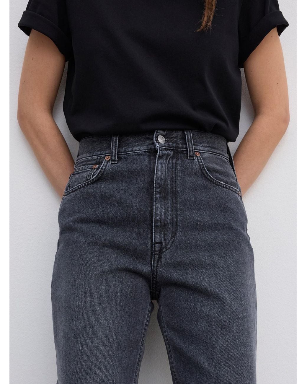 House of Dagmar Blue Wide Leg Denim