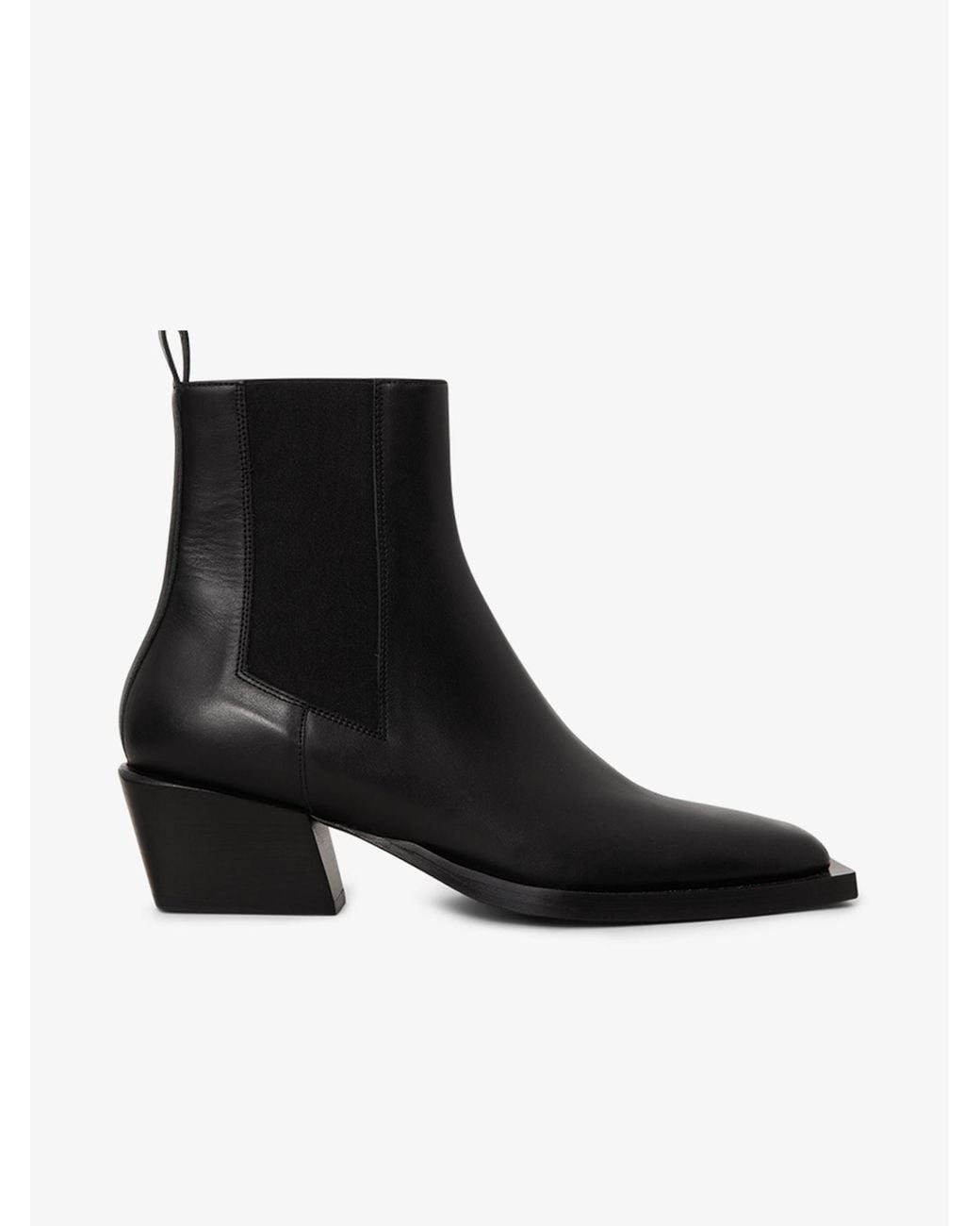 House of Dagmar Black Square Toe Chelsea Boots