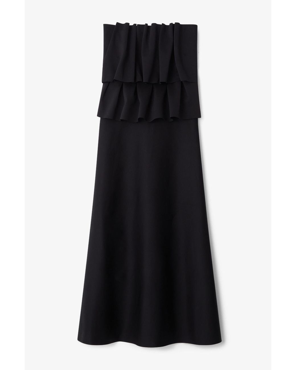 House of Dagmar White Sculpted Tube Dress
