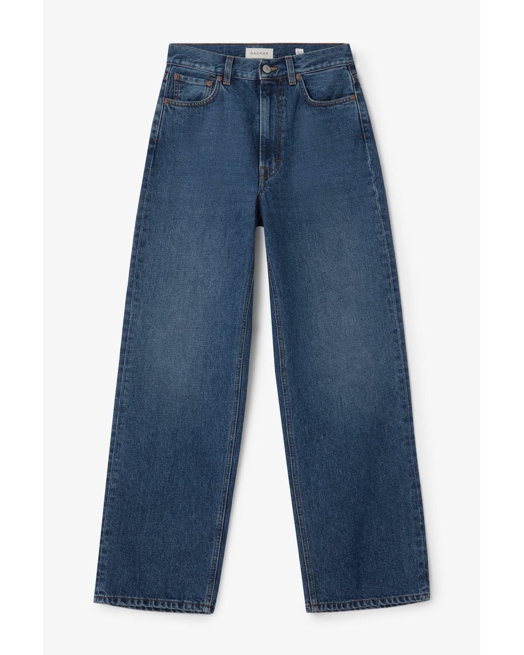 House of Dagmar Blue Wide Leg Denim