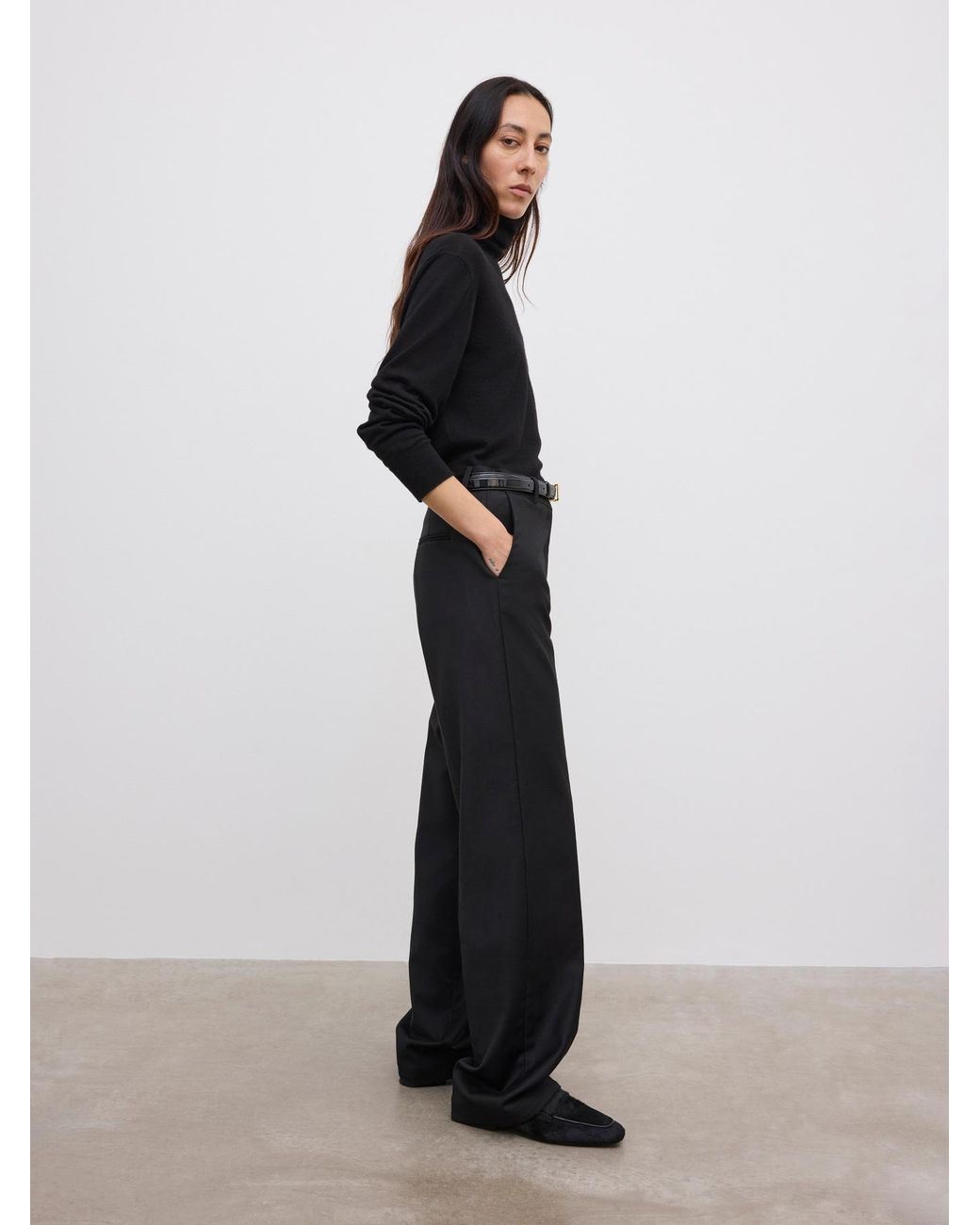 House of Dagmar White Classic Suit Trouser