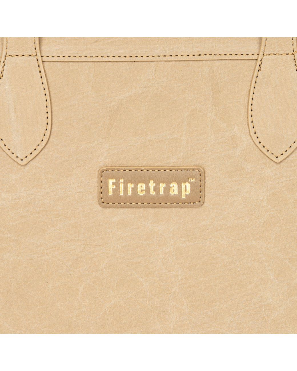 Firetrap Natural Kraft Tote Bag