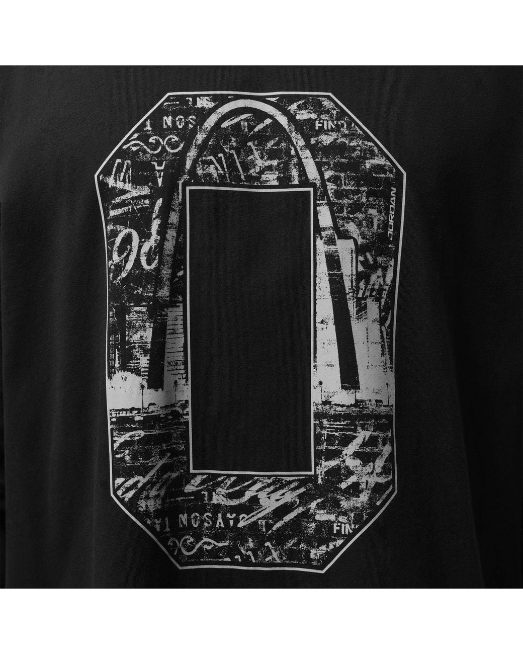 Nike Black Jordan Bball Tee Sn71 for men