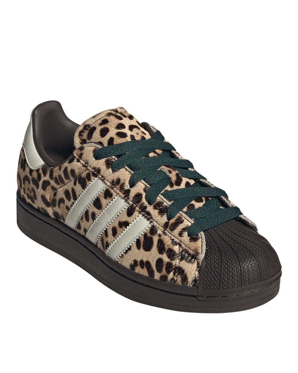 Adidas Brown Superstar Sneakers