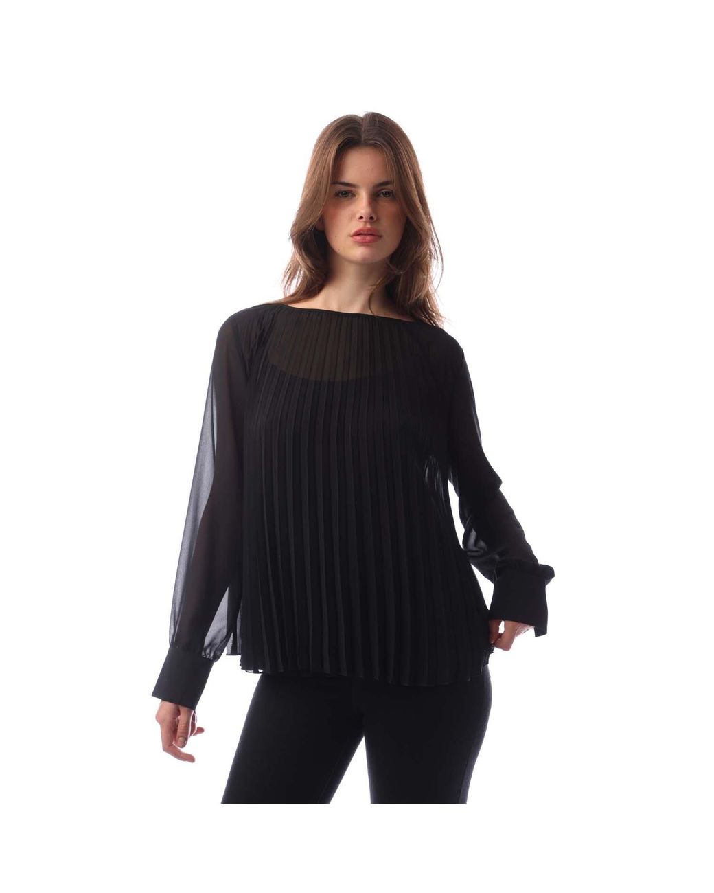 Boss Black Ipuna Long Sleeve Blouse