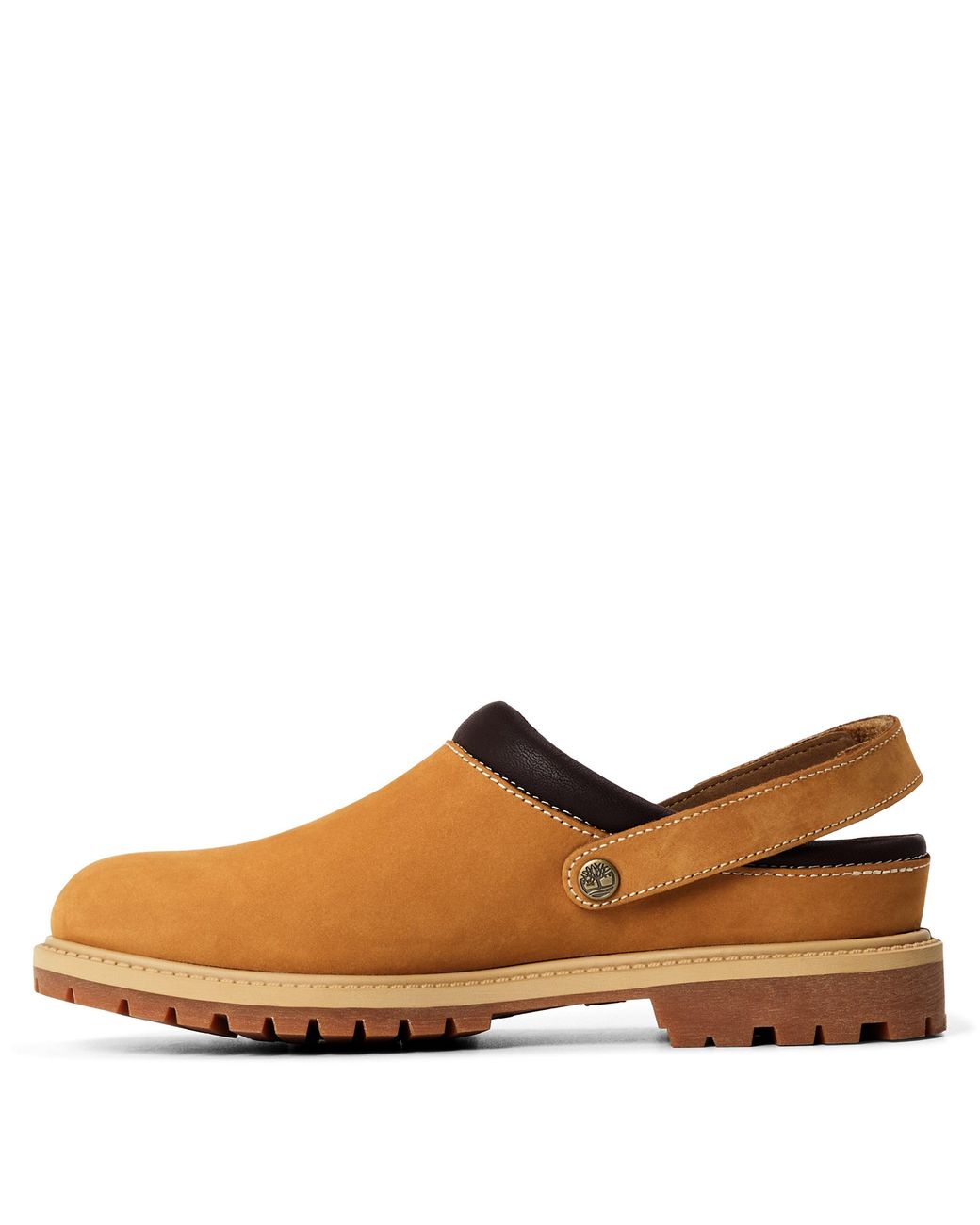 Timberland Brown Leather Clogs