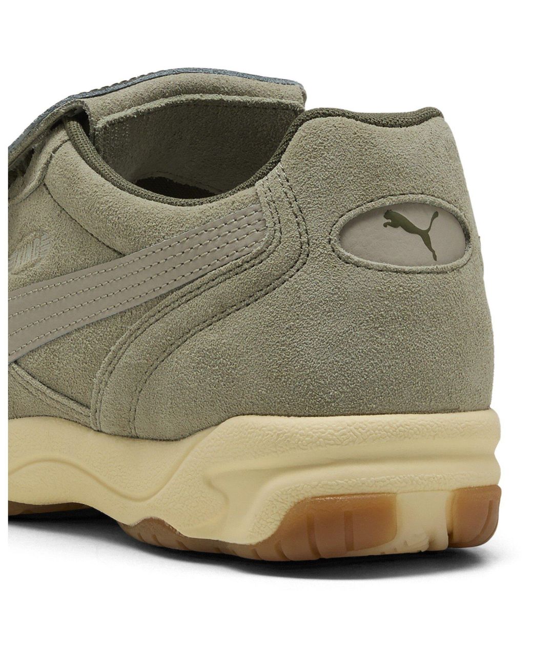 PUMA Green King Indoor Suede Low Top Trainers for men