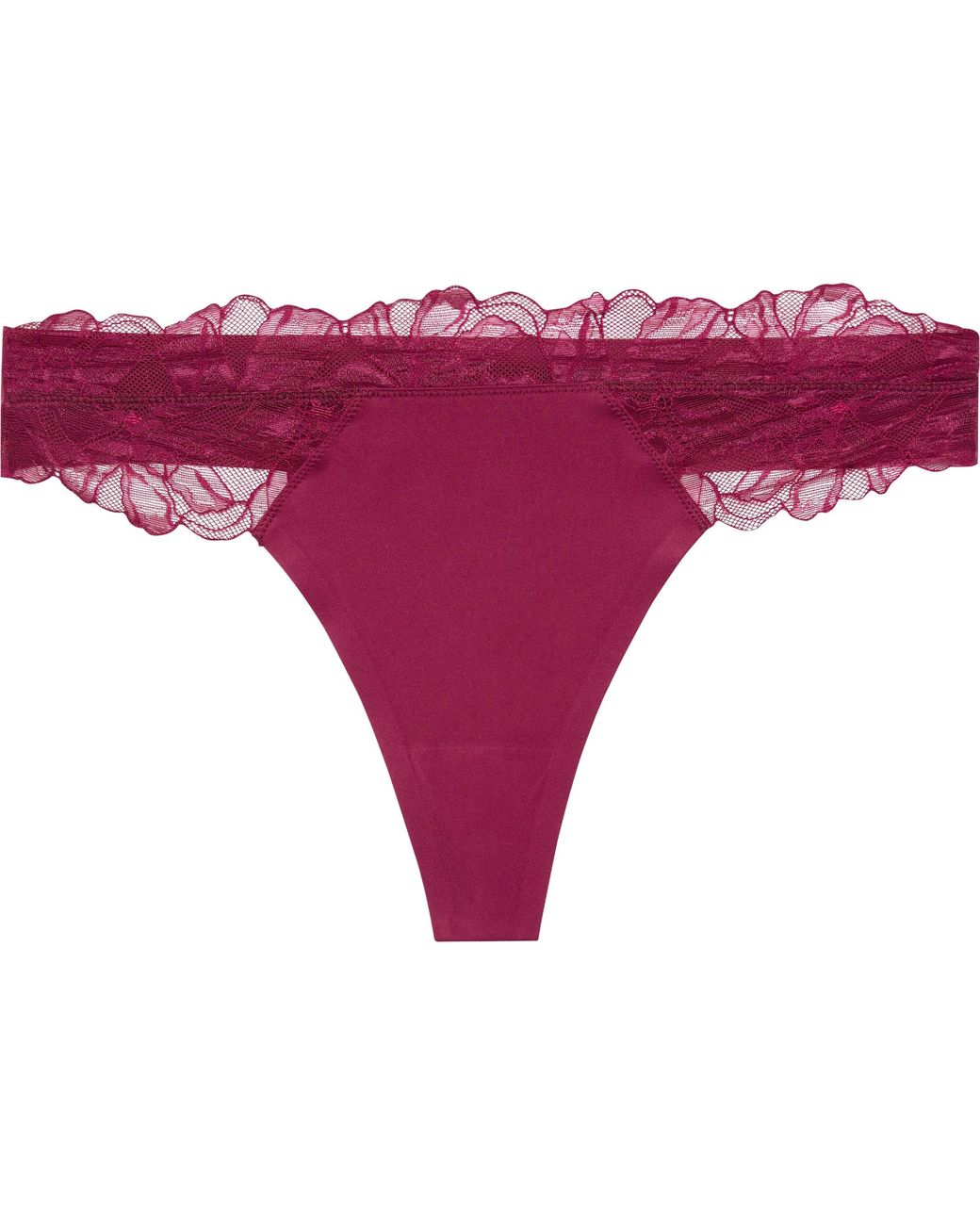 Calvin Klein Purple Perffit Thong Briefs