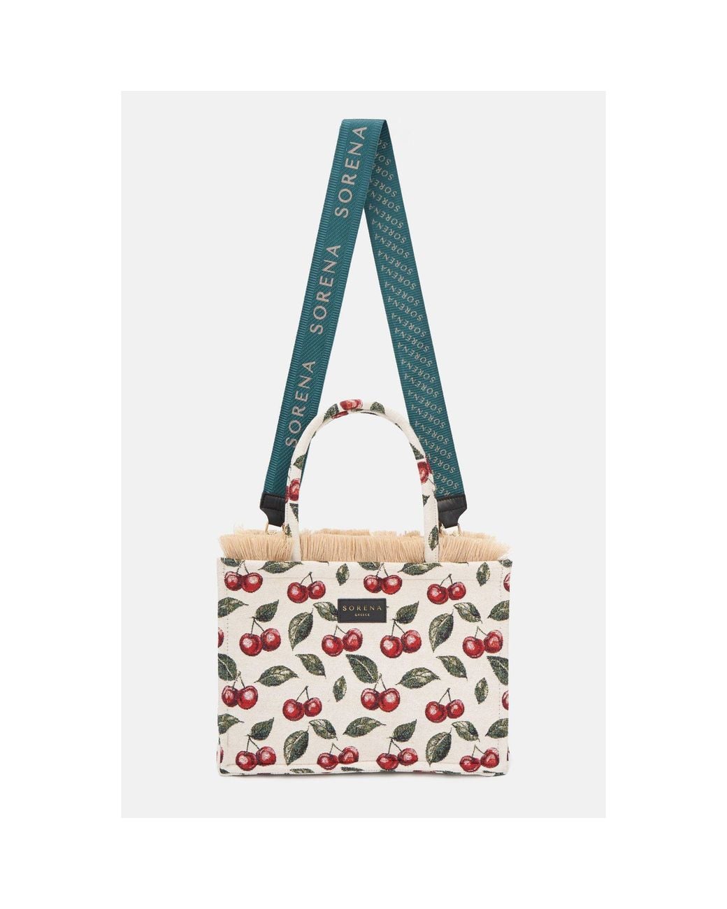Sorena White Tote Bag