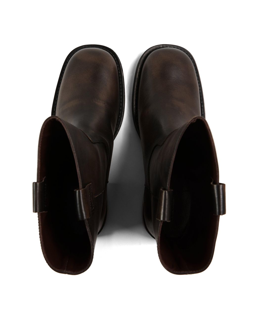 Alohas Black Rajan Boot Ankle Heeled Boots