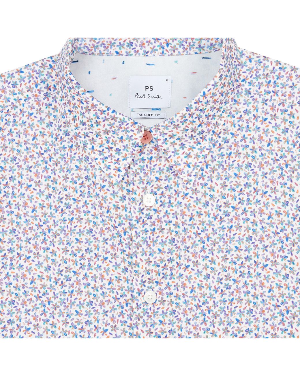 Paul Smith Purple Floral Long Sleeve Shirt for men