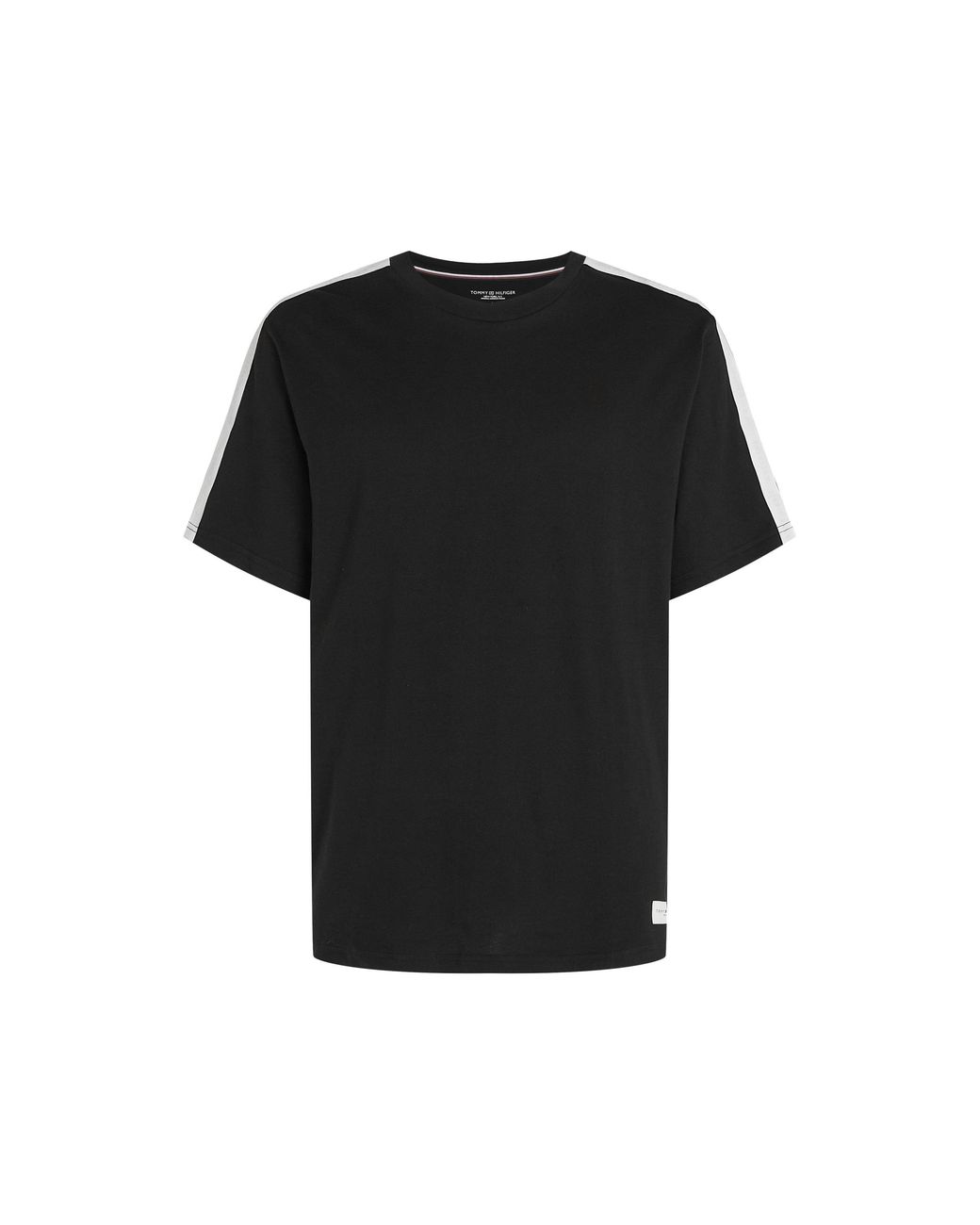 Tommy Hilfiger Black Short Sleeve T Logo for men
