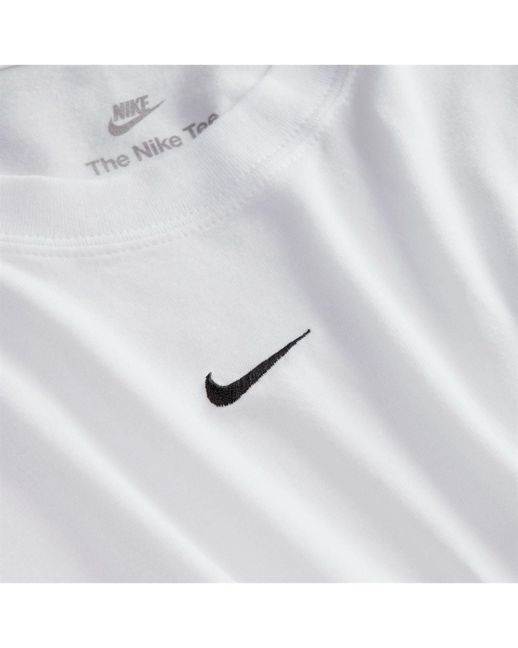 Nike White Sportswear Chill Knit T-Shirt